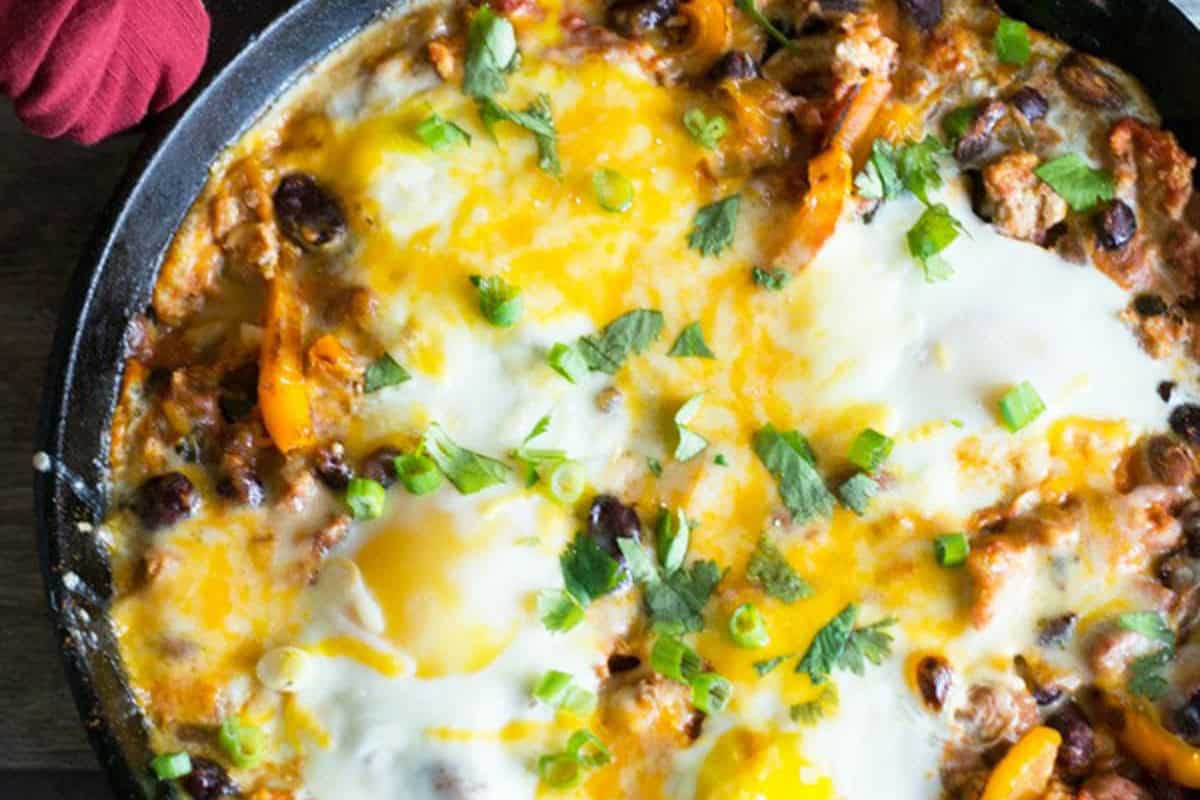 Turkey Chili Shakshuka