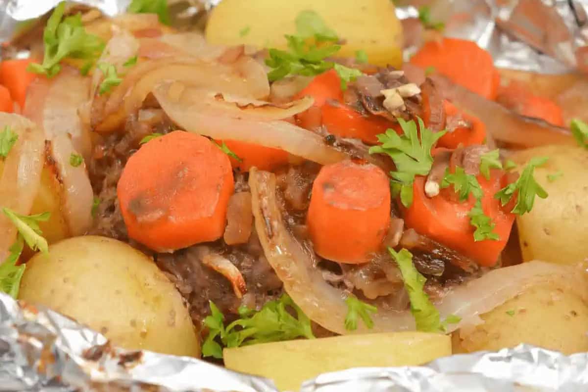 Beef and Veggie dinner.