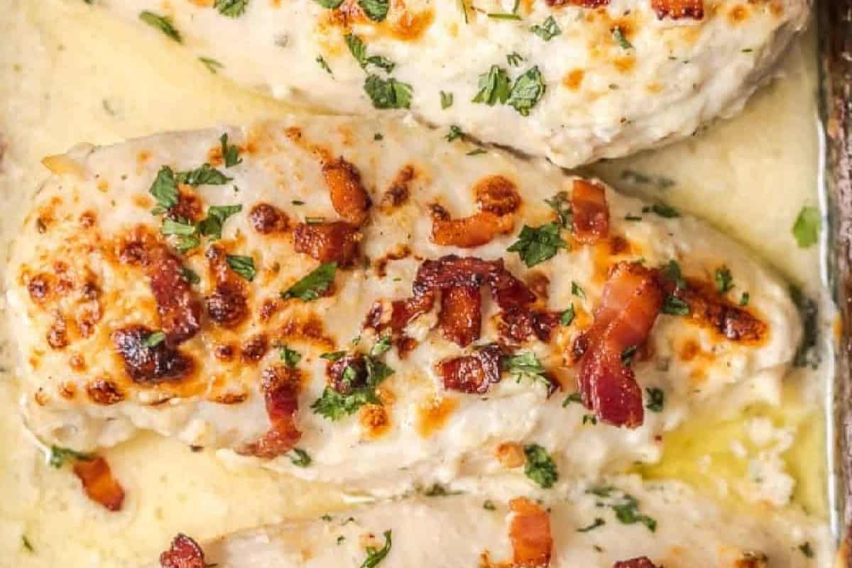 Baked Ranch Chicken with Bacon