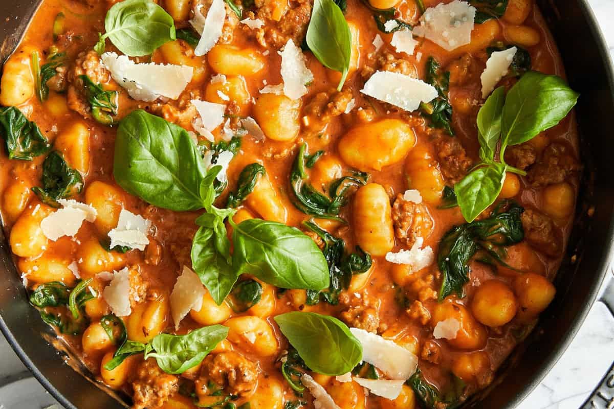 Creamy Sausage Gnocchi