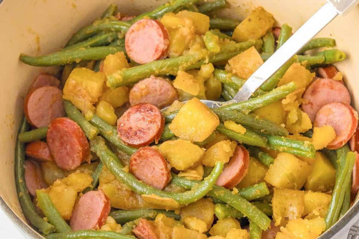 Sausage, Green Beans, and Potatoes