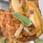 A Hand holding the finished dinner.