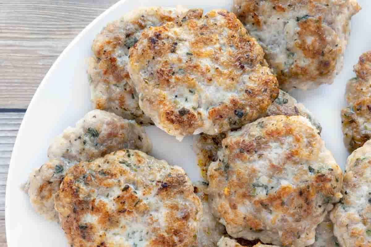 Golden and crisp on the outside, these homemade breakfast sausage patties are packed with herbs and spices for a flavorful start to your morning. They’re easy to make and taste so much better than store-bought.