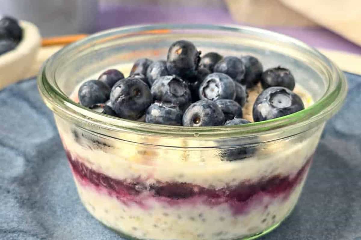Blueberry Lemon Overnight Oats