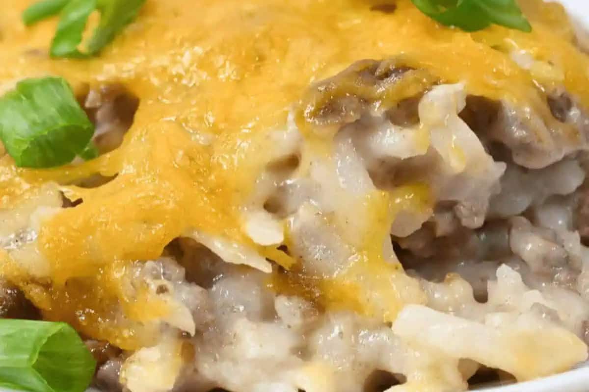 Hamburger and Hashbrown Casserole