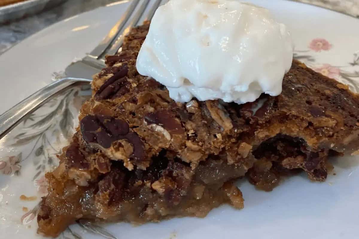 No Corn Syrup Pecan Pie