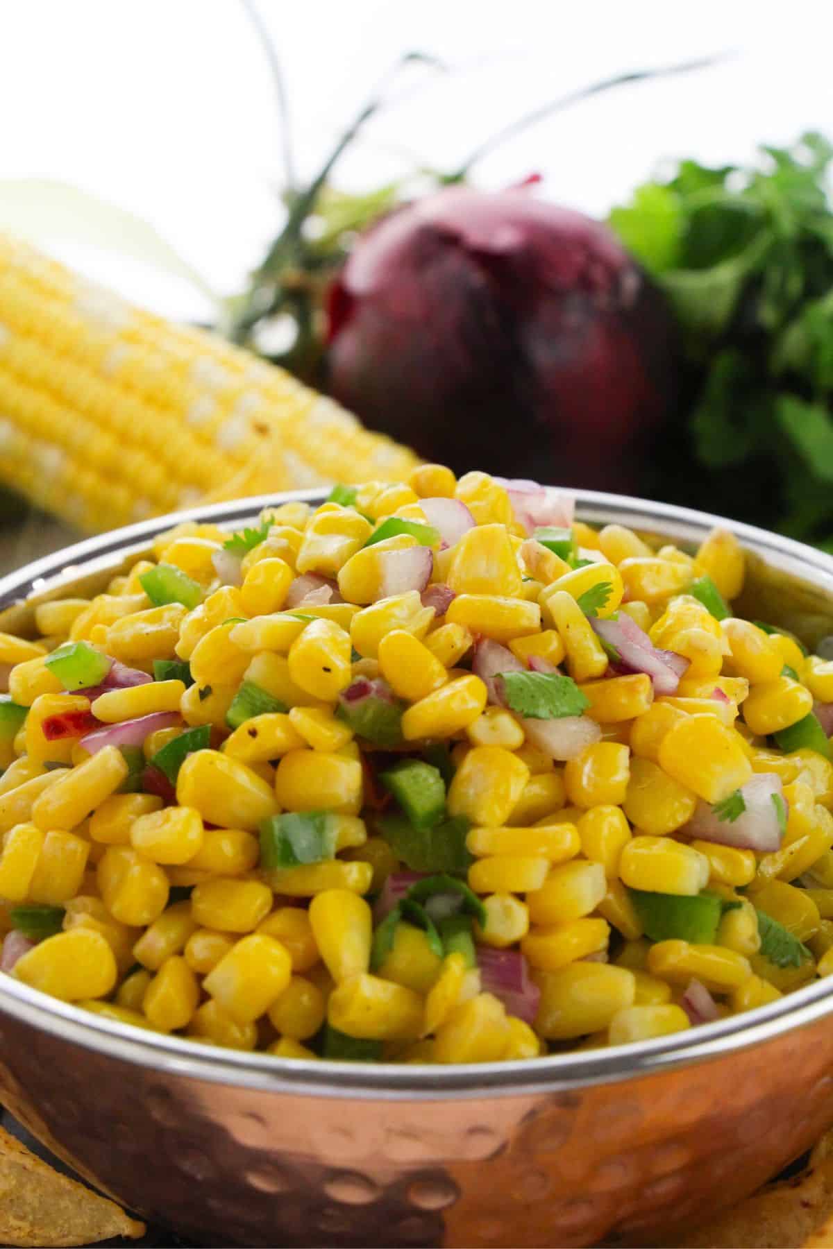 Copycat Chipotle Corn Salsa Recipe- It Is a Keeper